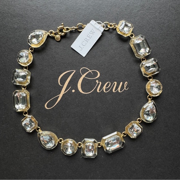 J. Crew Faceted crystal necklace - Picture 6 of 6